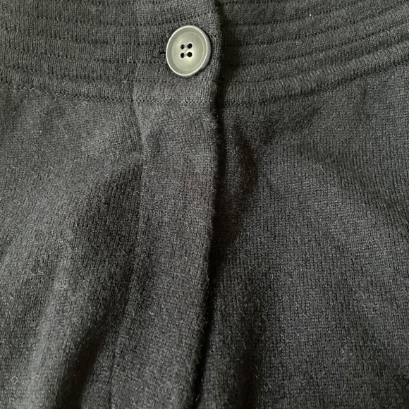 Navy High Waist Cashmere Carpenter Pant from NAKEDCASHMERE - Picture 8 of 11